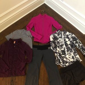 Lululemon Bundle - Pink, black and grey